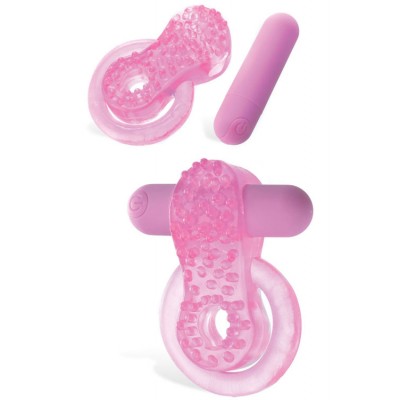 Adam and Eve Enhancer Vibrating Couples Ring