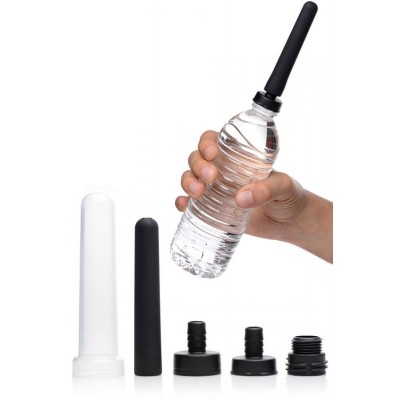 CleanStream Travel Enema Water Bottle Adapter Set (5 Pce)