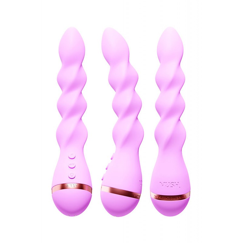 Vush Siren 8.4" Twist G Spot Vibrator Vush Siren 8.4" Twist G Spot Vibrator