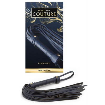 nsnovelties Bondage Couture Vegan Leather 22.6" Flogger
