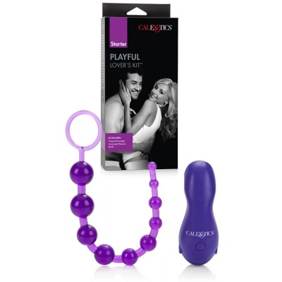 California Exotic 2 Speed Massager &amp; Pliable Beads