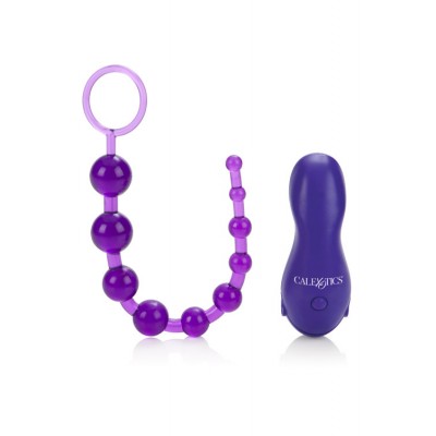 California Exotic 2 Speed Massager &amp; Pliable Beads