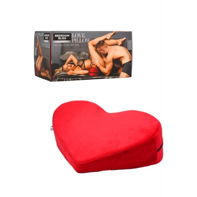 Bedroom Bliss Love Pillow 18.25" Heart Shaped Position Pillow