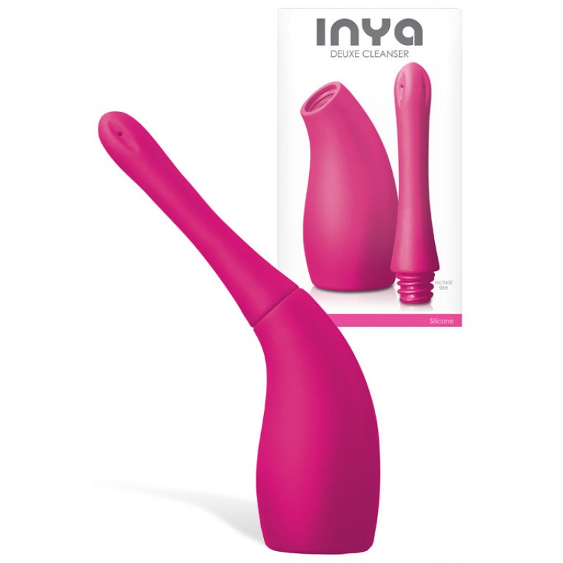 nsnovelties Silicone Anal Douche With Flexible Nozzle nsnovelties Silicone Anal Douche With Flexible Nozzle