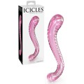 Pipedream Icicles 8.25" Curved Glass Dong Pipedream Icicles 8.25" Curved Glass Dong