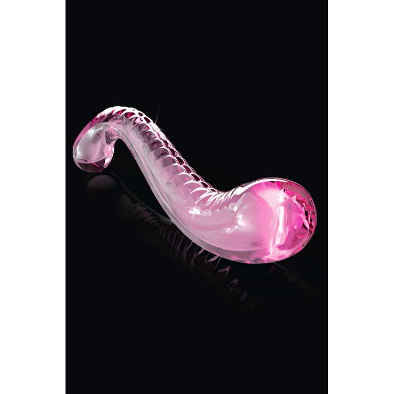 Pipedream Icicles 8.25" Curved Glass Dong Pipedream Icicles 8.25" Curved Glass Dong