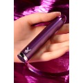 Playboy Amethyst 4.9" Glass Bullet Vibrator Playboy Amethyst 4.9" Glass Bullet Vibrator