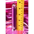 Playboy Amethyst 4.9" Glass Bullet Vibrator Playboy Amethyst 4.9" Glass Bullet Vibrator