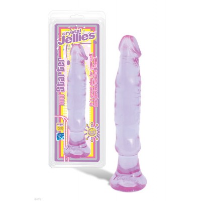 Doc Johnson Crystal Jellies Anal Starter 6" Butt Plug