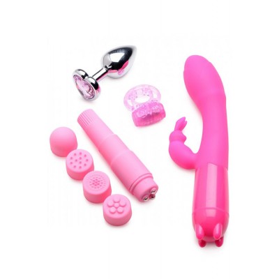 Frisky Passion Deluxe 4 Piece Kit in Heart Shaped Gift Box