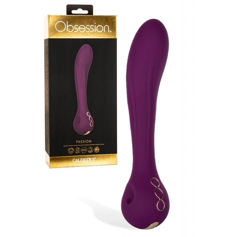 California Exotic Obsession Passion 8.5" G Spot Vibrator California Exotic Obsession Passion 8.5" G Spot Vibrator