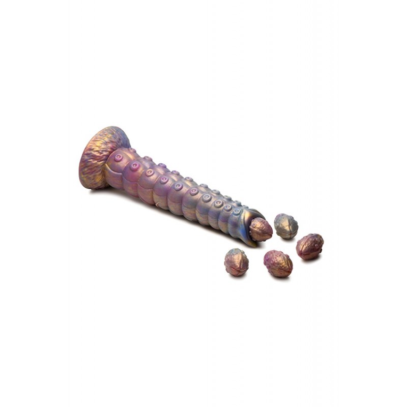 Creature Cocks Deep Invader 9" Silicone Tentacle Ovipositor Dildo with Eggs Creature Cocks Deep Invader 9" Silicone Tentacle Ovipositor Dildo with Eggs