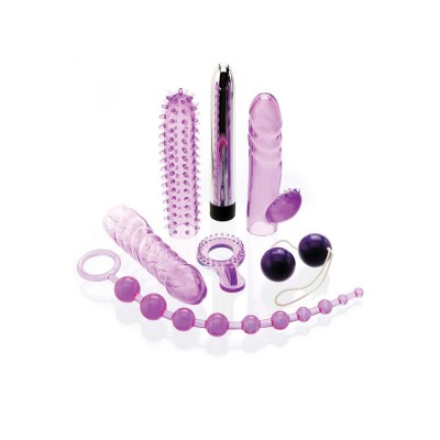 Adam and Eve Complete Lover's Vibrator Kit (7 Pce)