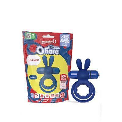 Screaming O 4B Ohare Strechy Vibrating Cock Ring with Clitoral Stimulator