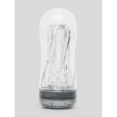 Lovehoney Heads Up Clear Textured Stroker Cup