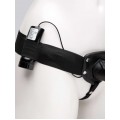 Lovehoney Perfect Partner Unisex Hollow Vibrating Strap-On 8 Inch Lovehoney Perfect Partner Unisex Hollow Vibrating Strap-On 8 Inch