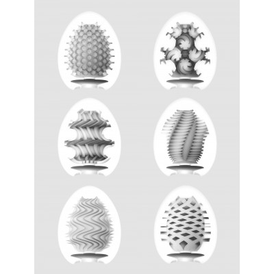 TENGA Egg Wonder Masturbator Set (6 Pack)