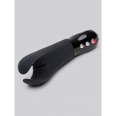 Fun Factory Manta Black Rechargeable Vibrating Male Stroker